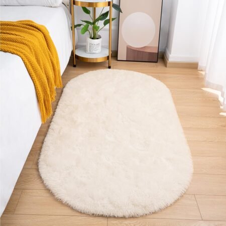 Fluffy bedroom rugs